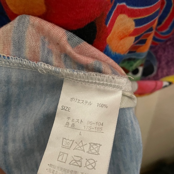 RARE Universal Studios Japan Sesame Street Allover Print Shirt - Picture 5 of 5